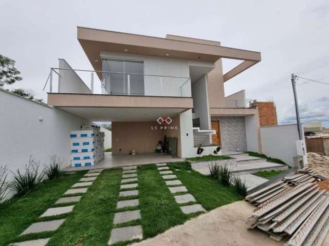 Casa em condomínio fechado com 3 quartos à venda na Um, 45, Sobradinho, Lagoa Santa por R$ 1.100.000