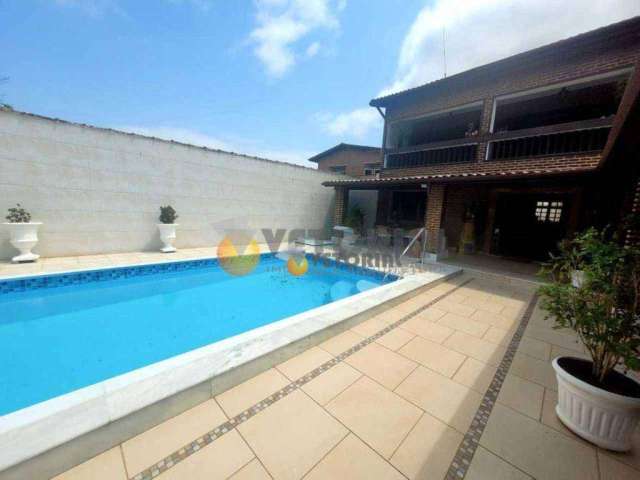 Casa com 5 dormitórios à venda, 340 m² por R$ 1.800.000,00 - Indaiá - Caraguatatuba/SP