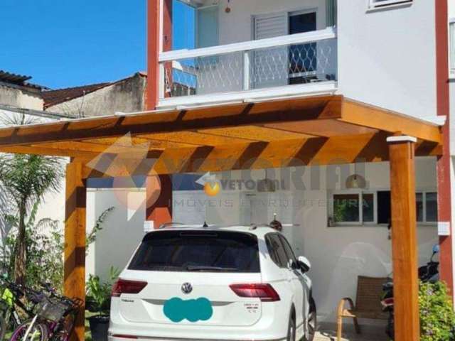 Sobrado com 2 dormitórios à venda, 120 m² por R$ 560.000 - Massaguaçu - Caraguatatuba/SP