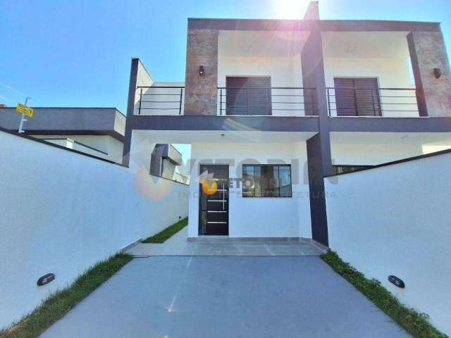 Sobrado com 3 dormitórios à venda, 108 m² por R$ 525.000,00 - Balneário dos Golfinhos - Caraguatatuba/SP