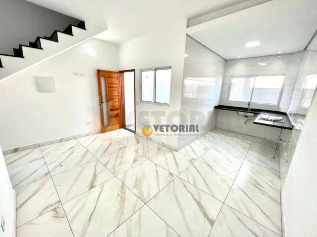 Sobrado com 2 dormitórios à venda, 72 m² por R$ 350.000,00 - Pontal de Santa Marina - Caraguatatuba/SP