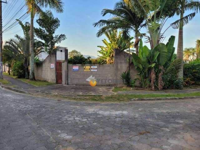 Terreno à venda, 519 m² por R$ 670.000,00 - Pontal de Santa Marina - Caraguatatuba/SP