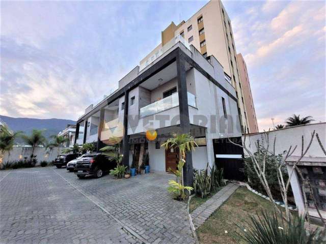 Apartamento Triplex à venda, 135 m² por R$ 720.000,00 - Massaguaçu - Caraguatatuba/SP