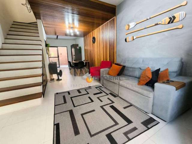 Sobrado com 2 dormitórios à venda, 95 m² por R$ 510.000 - Pontal de Santa Marina - Caraguatatuba/SP