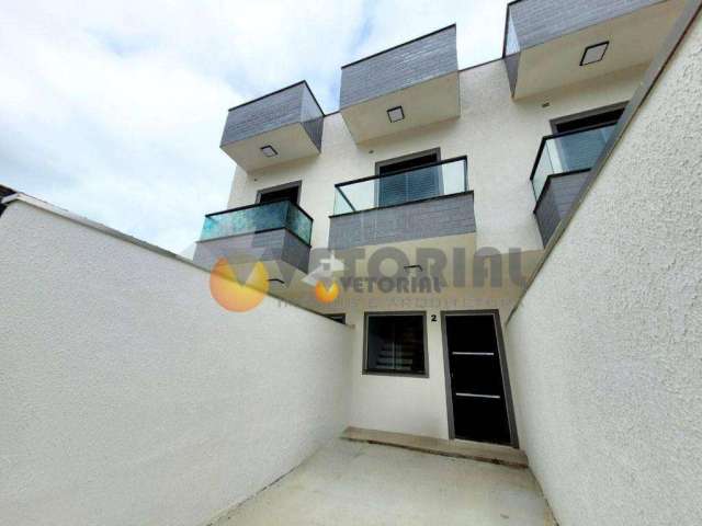 Sobrado com 2 dormitórios à venda, 75 m² por R$ 420.000,00 - Massaguaçu - Caraguatatuba/SP