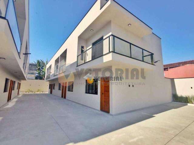 Sobrado com 2 dormitórios à venda, 89 m² por R$ 430.000,00 - Porto Novo - Caraguatatuba/SP