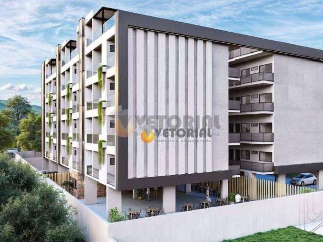 Apartamento com 2 dormitórios à venda, 60 m² por R$ 356.478 - Maranduba - Ubatuba/SP