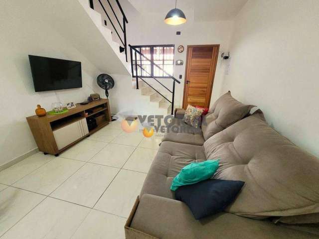 Sobrado com 2 dormitórios à venda, 65 m² por R$ 415.000,00 - Porto Novo - Caraguatatuba/SP