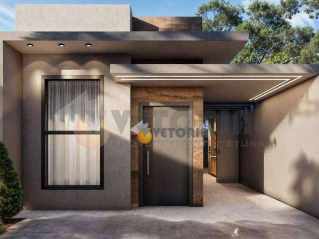 Casa com 2 dormitórios à venda, 77 m² por R$ 380.000,00 - Balneário dos Golfinhos - Caraguatatuba/SP