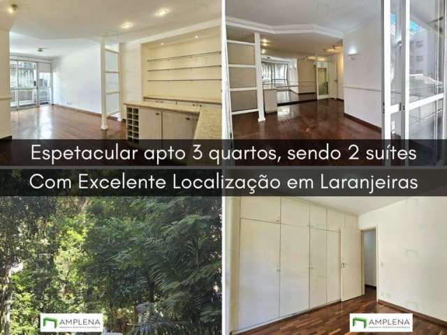 Apartamento 3 quartos com Localização Privilegiada à venda em Laranjeiras - Rio de Janeiro/RJ