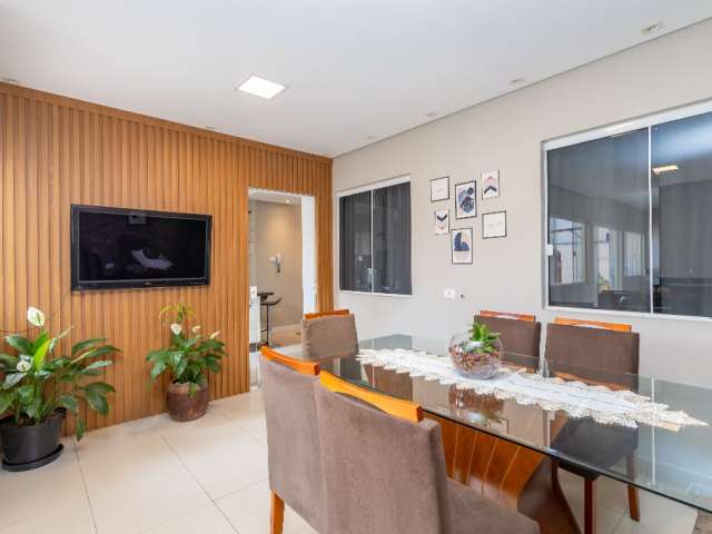 Casa térrea com 3 quartos, 2 vagas garagem, lindo espaço gourmet, no Jardim Monza - Colombo