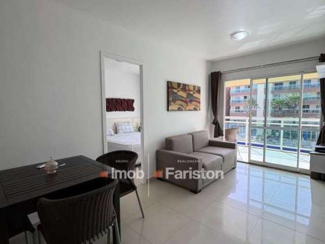 Apartamento mobiliado frente mar