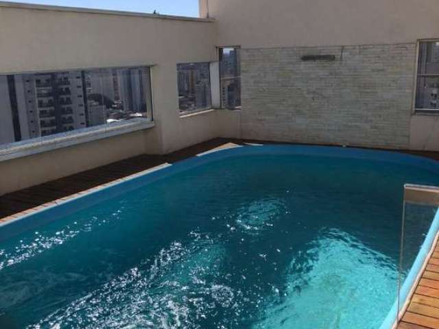 Cobertura duplex a venda no tatuapé, semi mobiliado, 03 vagas, terraço gourmet, piscina !!