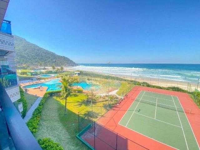 Frente mar com 4 quartos sendo 2 suítes e 2 vagas à venda na Praia Brava