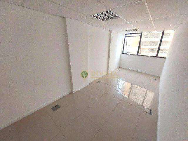 Locação no bairro Estreito! Sala comercial em Andar alto com vista Mar.