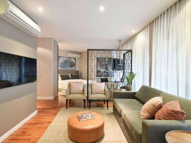 Apartamento com 1 dormitório para alugar, 65 m² - Vila Olímpia - São Paulo/SP