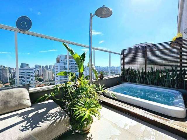 Cobertura com 3 dormitórios à venda, 230 m² - Cidade Monções - São Paulo/SP