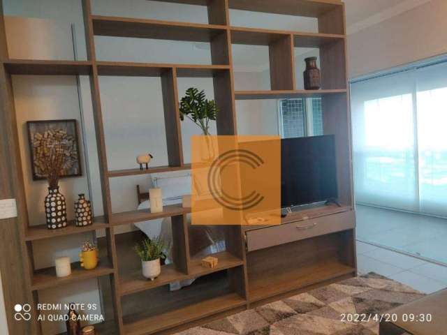 Apartamento com 1 dormitório para alugar, 55 m² por R$ 5.510,00/mês - Jardim Anália Franco - São Paulo/SP