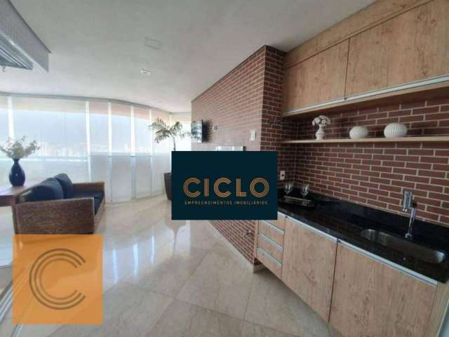 Apartamento com 3 dormitórios à venda, 202 m² por R$ 3.300.000,00 - Jardim Anália Franco - São Paulo/SP