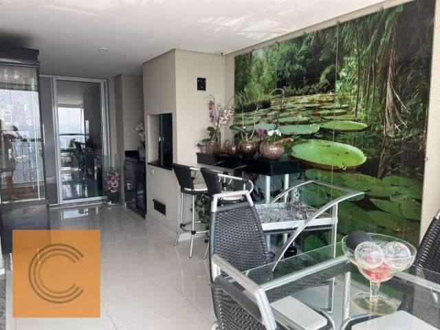 Apartamento varanda gourmet  4 dormitórios à venda, 234 m² por R$ 3.100.000 - Tatuapé - São Paulo/SP