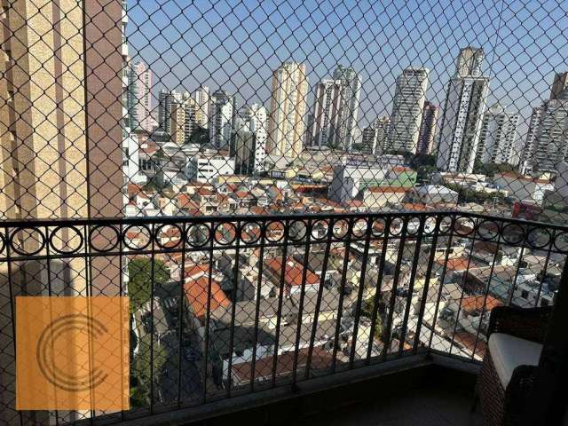 Apartamento com 3 dormitórios à venda, 122 m² por R$ 950.000,00 - Tatuapé - São Paulo/SP