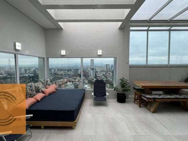 Cobertura maravilhosa 3 suítes à venda, 299 m² por R$ 4.500.000 - Tatuapé - São Paulo/SP