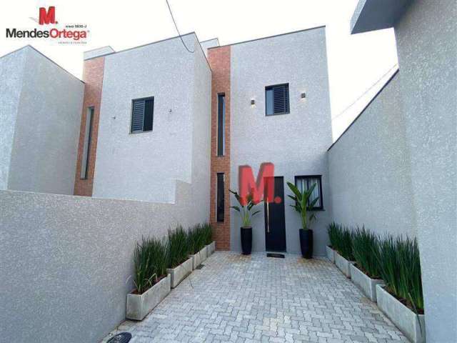 Casa com 2 dormitórios à venda, 68 m² por R$ 460.000,00 - Ipanema do Meio - Sorocaba/SP