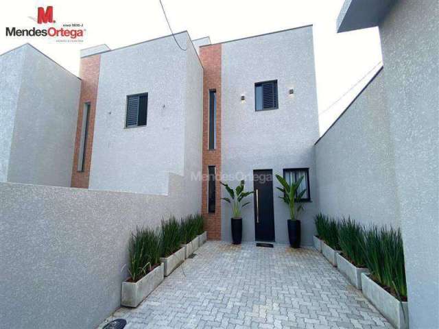 Casa com 2 dormitórios à venda, 68 m² por R$ 375.000,00 - Sorocaba - Sorocaba/SP