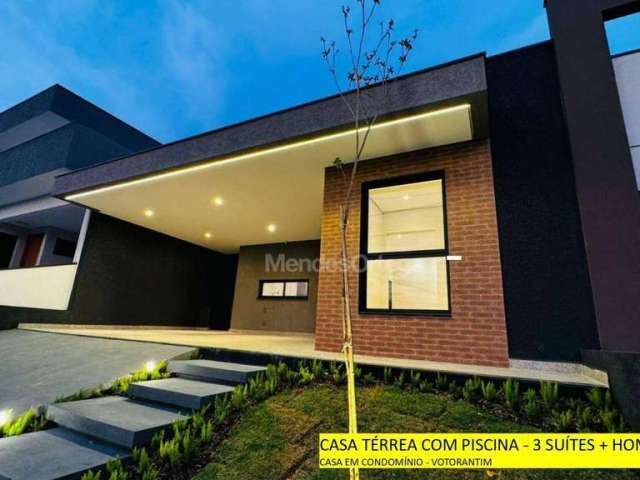 Casa com 3 dormitórios à venda, 176 m² por R$ 1.350.000,00 - Condomínio Residencial das Flores - Sorocaba/SP