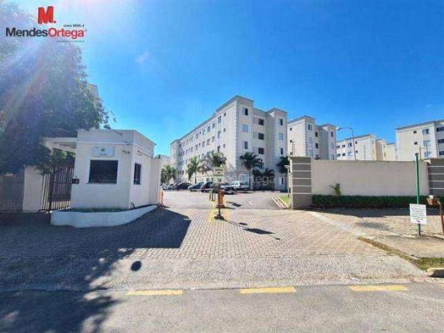 Apartamento com 2 dormitórios para alugar, 49 m² por R$ 1.410,00/mês - Vossoroca - Votorantim/SP