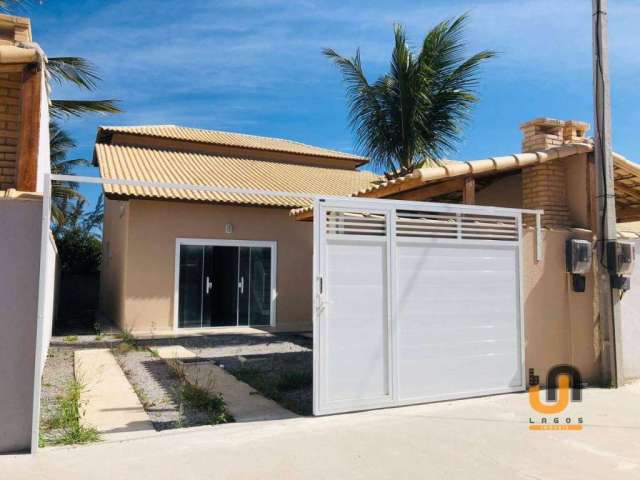 Casa com 2 dormitórios à venda, 90 m² por R$ 340.000,00 - Unamar - Cabo Frio/RJ