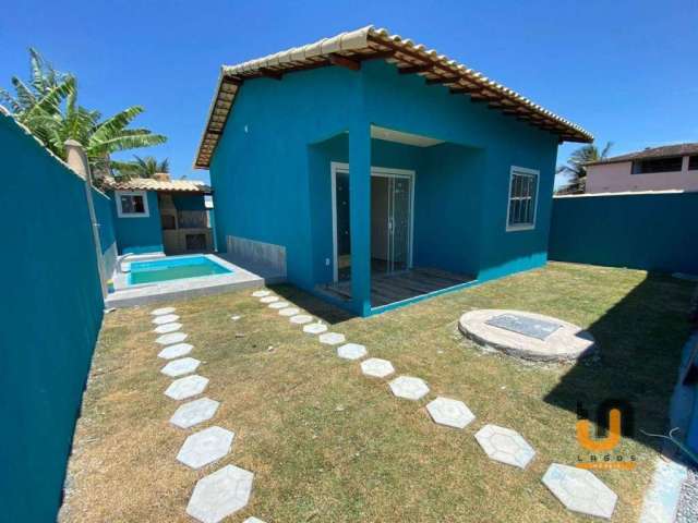 Casa com 2 dormitórios à venda, 65 m² por R$ 140.000,00 - Bairro Nova Califórnia - Cabo Frio/RJ