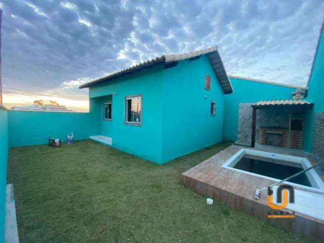 Casa com 1 dormitório à venda, 36 m² por R$ 115.000,00 - Nova Califórnia (Tamoios) - Cabo Frio/RJ