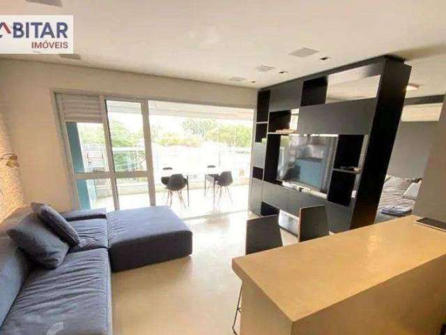 Apartamento com 1 dormitório à venda, 58 m² por R$ 1.100.000,00 - Pinheiros - São Paulo/SP