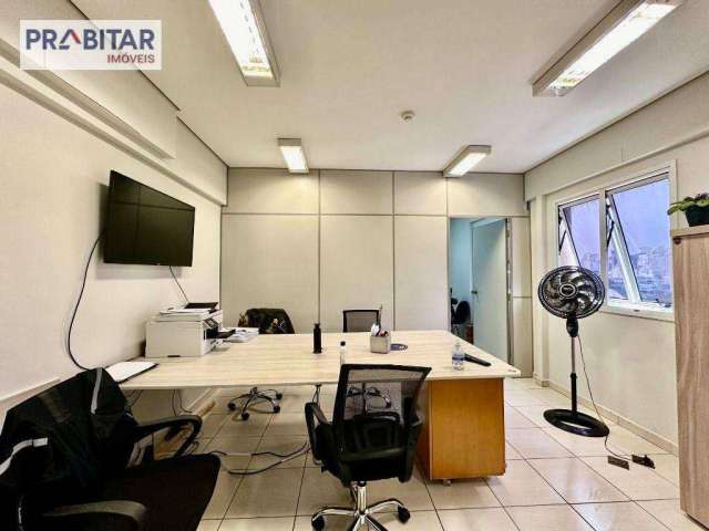 Sala comercial com 34 m² - venda por R$ 219.000 ou aluguel por R$ 1.818/mês - Barra Funda - São Paulo/SP