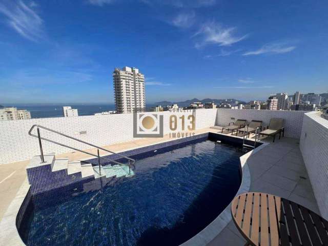 Apartamento com 1 quarto, Boqueirão, Santos - R$ 860 mil, Cod: 449