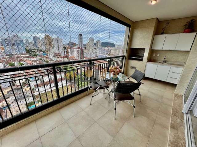 Apartamento com 3 quartos à venda na Rua Álvaro Alvim, 95, Embaré, Santos, 150 m2 por R$ 1.710.000