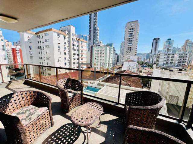 Apartamento com 3 quartos, Pompéia, Santos - R$ 1.7 mi, Cod: 1962