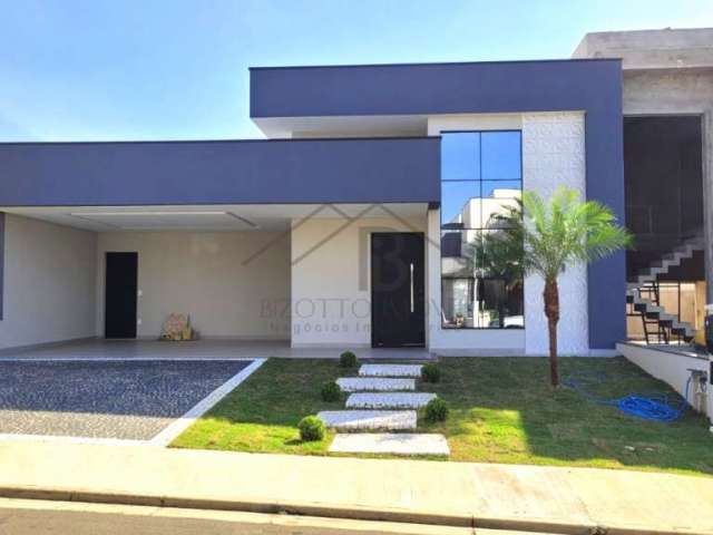 Imperdível oportunidade: Casa em condomínio à venda em Indaiatuba-SP, Residencial Milano, 3 suítes, 2 salas, 4 banheiros, 4 vagas, 186m².