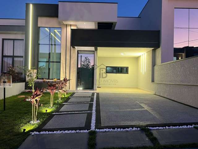 Casa em Condomínio de Luxo em Indaiatuba-SP, 3 suítes, 2 salas, 145m² - Loteamento Park Gran Reserve