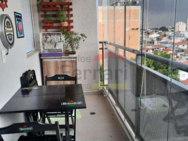 Apartamento com Varanda de  02 Dormitórios e 1 suite -Vila Gustavo  -zn