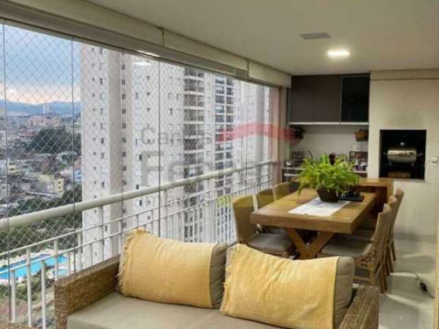 Apartamento a venda Lauzane Paulista, 3 dormitórios e 4 vagas , varanda gourmet