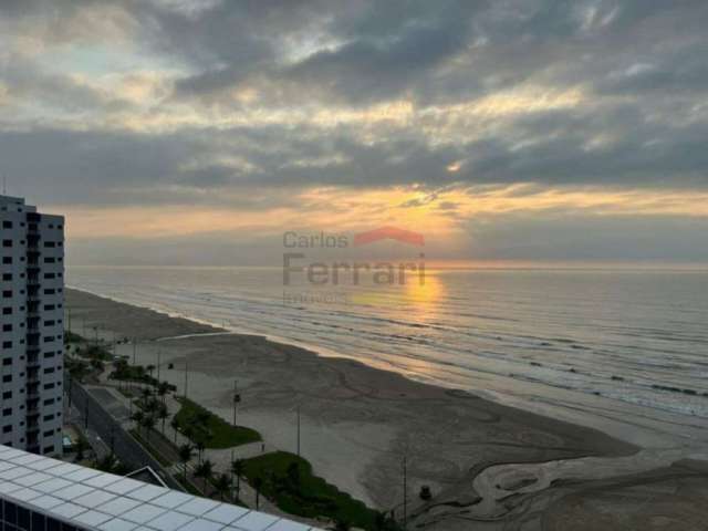 Apartamento Duplex Praia Grande frente para o mar 121 m² mobiliado