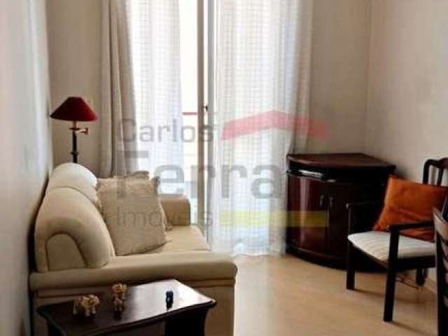 Apartamento na vila amelia, 2 dormitórios, sacada e 1 vaga