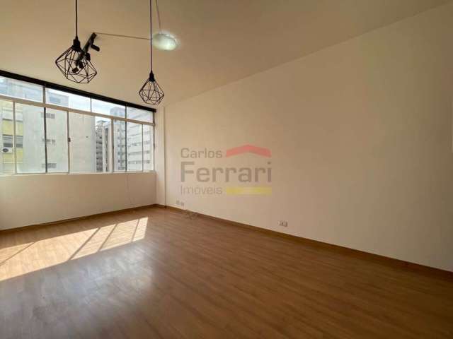 Apartamento 90m² no Jardim Paulista com 2 dormitórios e 1 vaga de garagem.