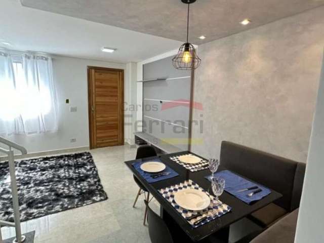 Casa Mobiliada  de Condomínio com 2 Quartos e 3 banheiros , 1vaga - Casa Verde Alta