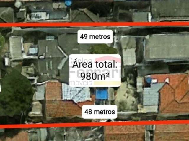 Terreno á venda próximo a Av. Imirim com 980m²!!