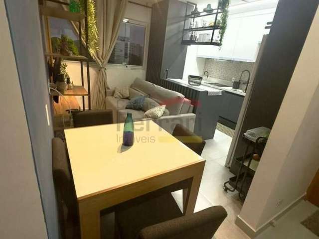 Apartamento com 2 dormitórios, 1 vaga de garagem + lazer