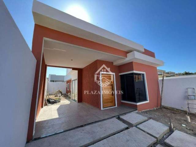 Casa com 3 dormitórios à venda, 93 m² por R$ 470.000,00 - Balneário das Conchas - São Pedro da Aldeia/RJ