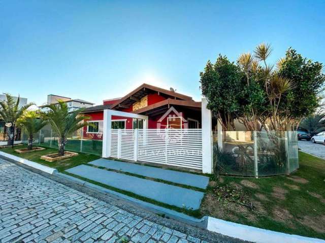 Casa com 3 dormitórios à venda, 105 m² por R$ 730.000 - Cond. Mondrian - Nova São Pedro - São Pedro da Aldeia/RJ